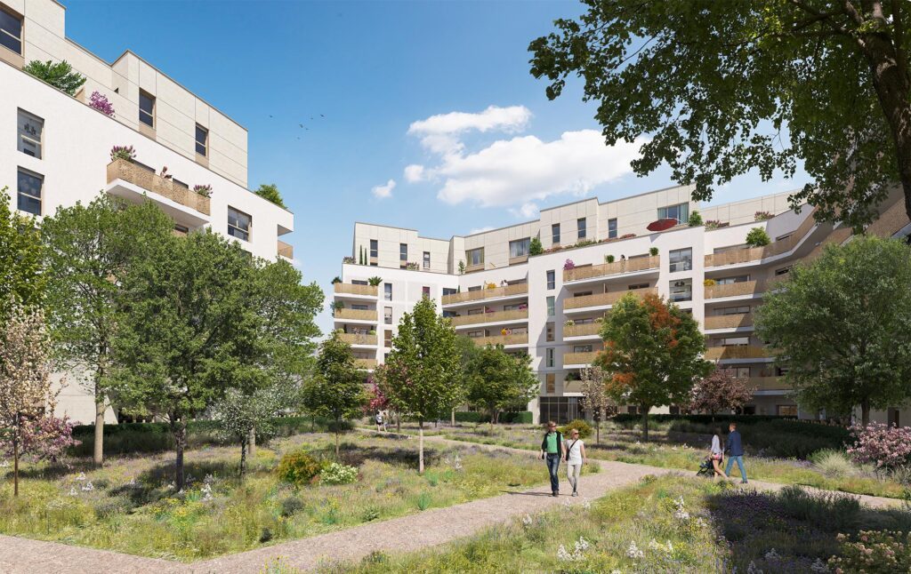 Résidence Green Life 3 - programme immobilier neuf Bussy Saint Georges (77)