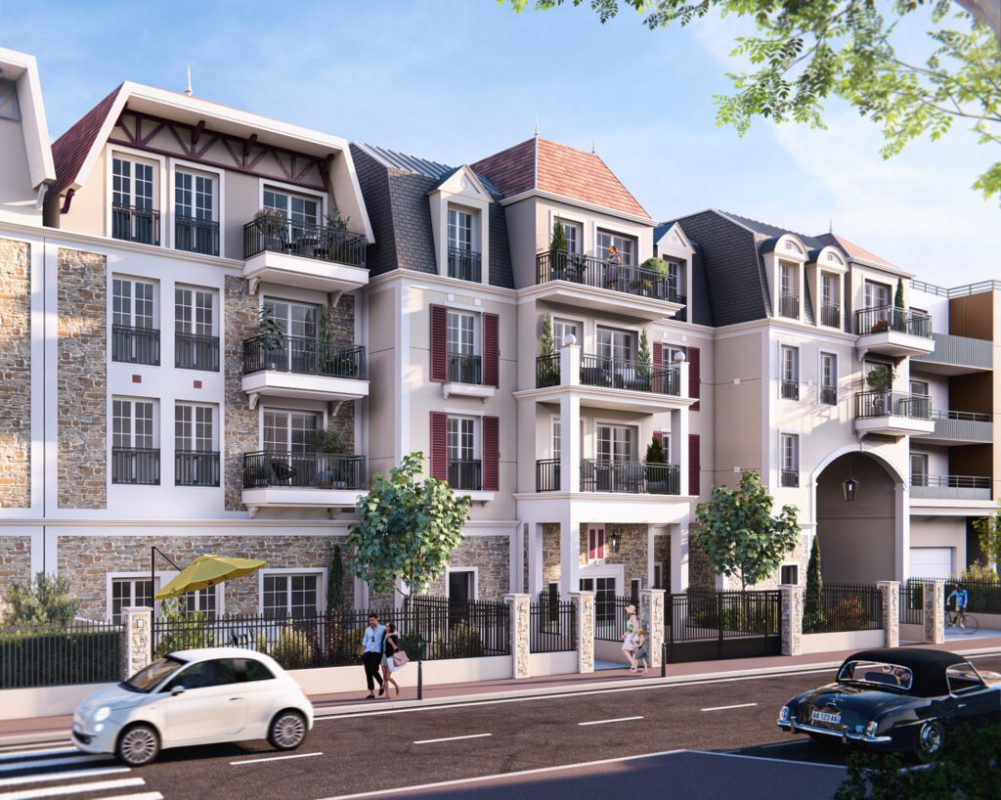 Les Jardins Leclerc - programme immobilier neuf Villiers Sur Marne (94)