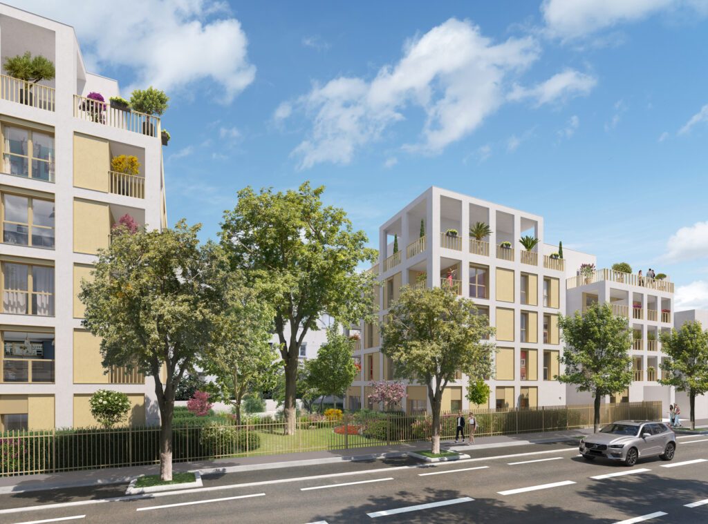Patio Pressensé - programme immobilier neuf Venissieux (69)