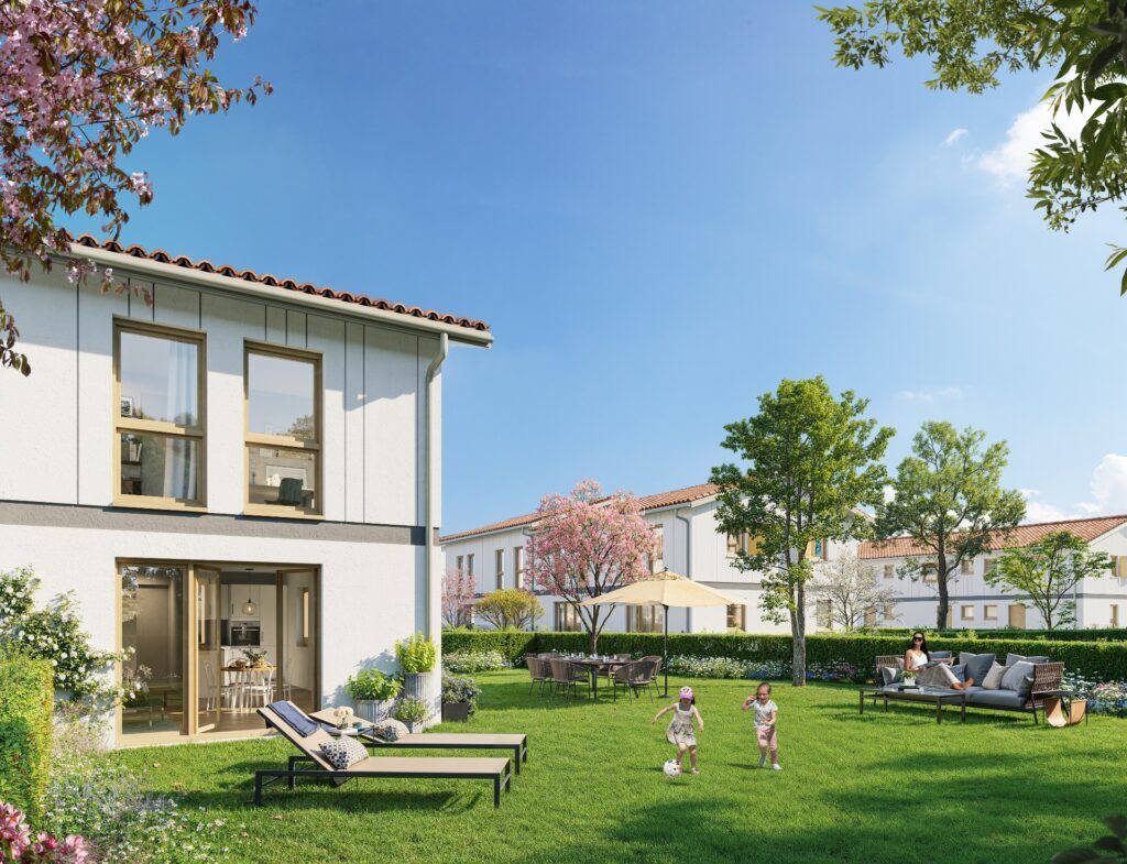 Domaine Lafontaine - programme immobilier neuf Carbon Blanc (33)