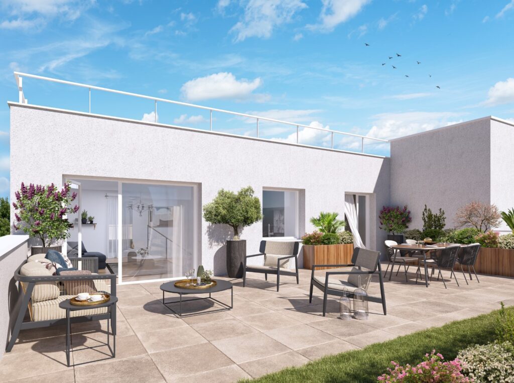 Les Jardins d'Henri IV - programme immobilier neuf Chartres (28)