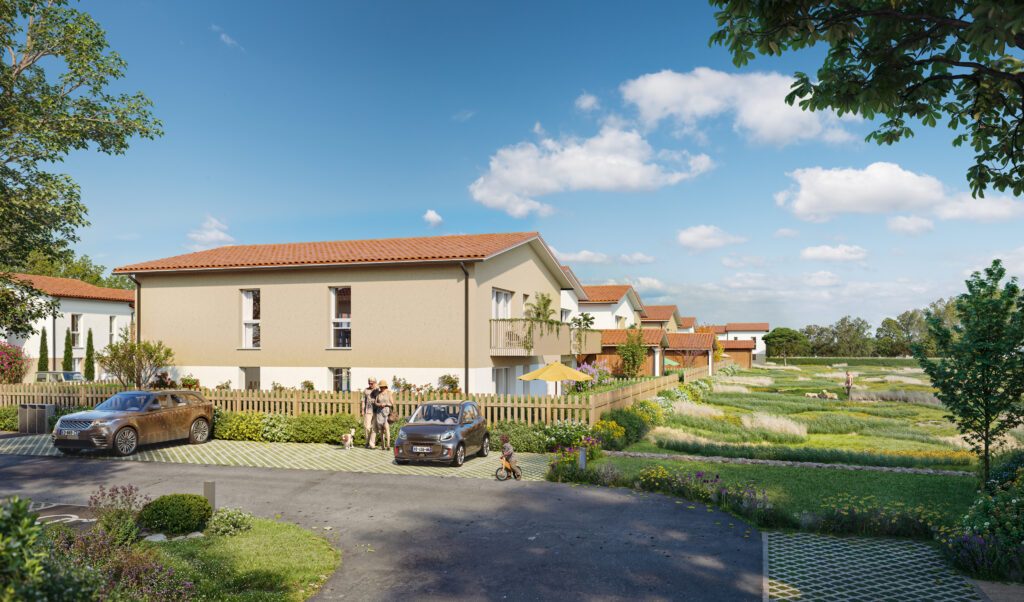 Hameau Lamartine - programme immobilier neuf Ambares Et Lagrave (33)