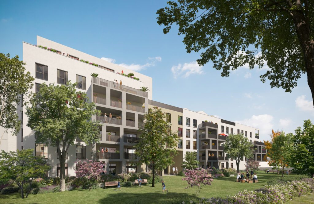 Pressensé Park - programme immobilier neuf Venissieux (69)