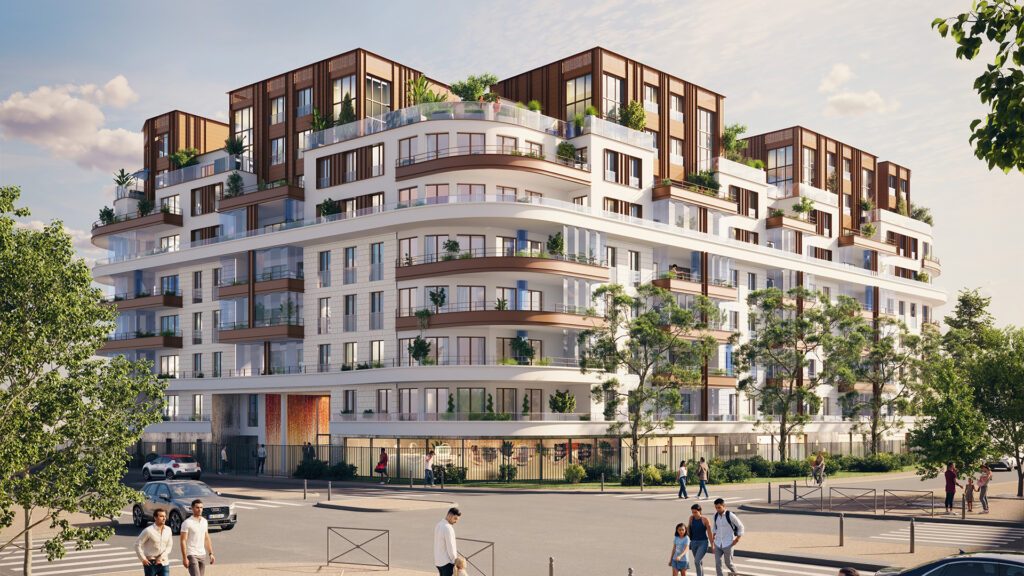 Majestic en Seine - programme immobilier neuf Villeneuve La Garenne (92)