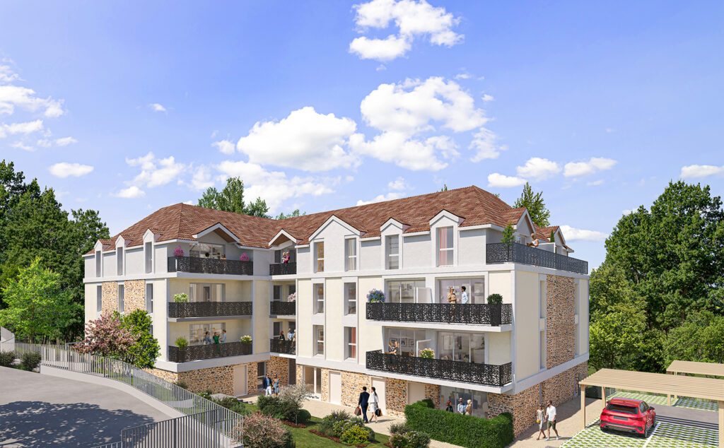 Le Hameau des Coteaux - programme immobilier neuf Villabe (91)