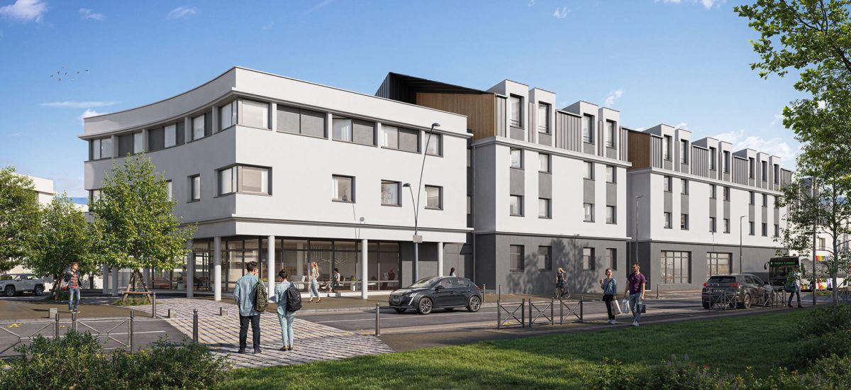 My Campus Anjou Renouveau - programme immobilier neuf TRELAZE (49) - TVA Nominale - LMNP NON GERE