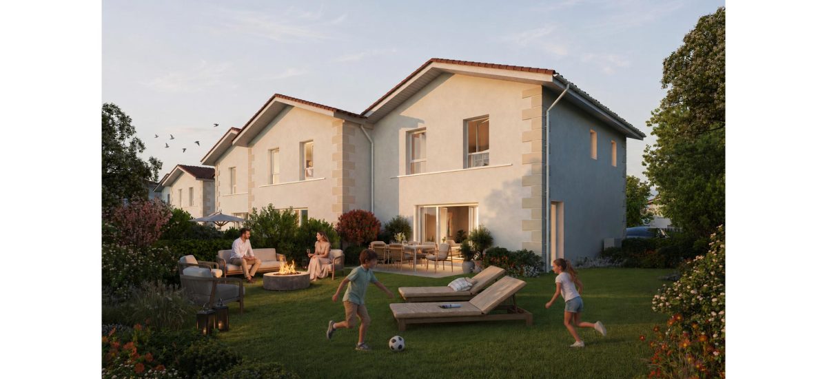 Les Jardins de Braude - programme immobilier neuf LE TAILLAN-MEDOC (33) - BRS