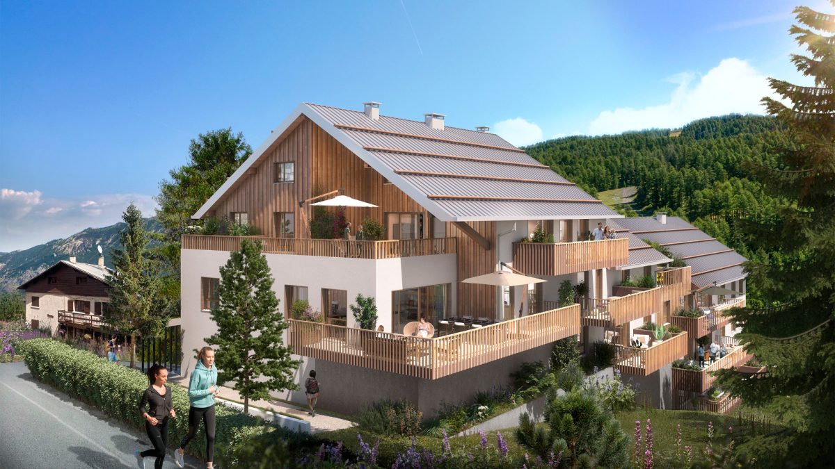 LODGES - programme immobilier neuf VARS (05) - TVA Nominale