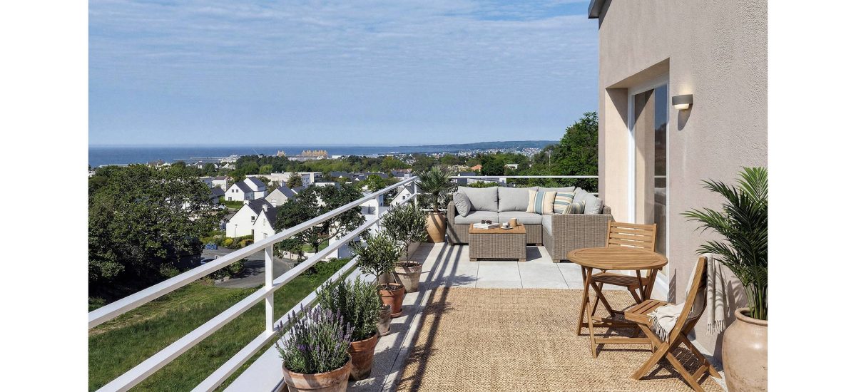 Les Terrasses du Cotentin - programme immobilier neuf CHERBOURG-EN-COTENTIN (50) - LLI - TVA Nominale - LMNP NON GERE