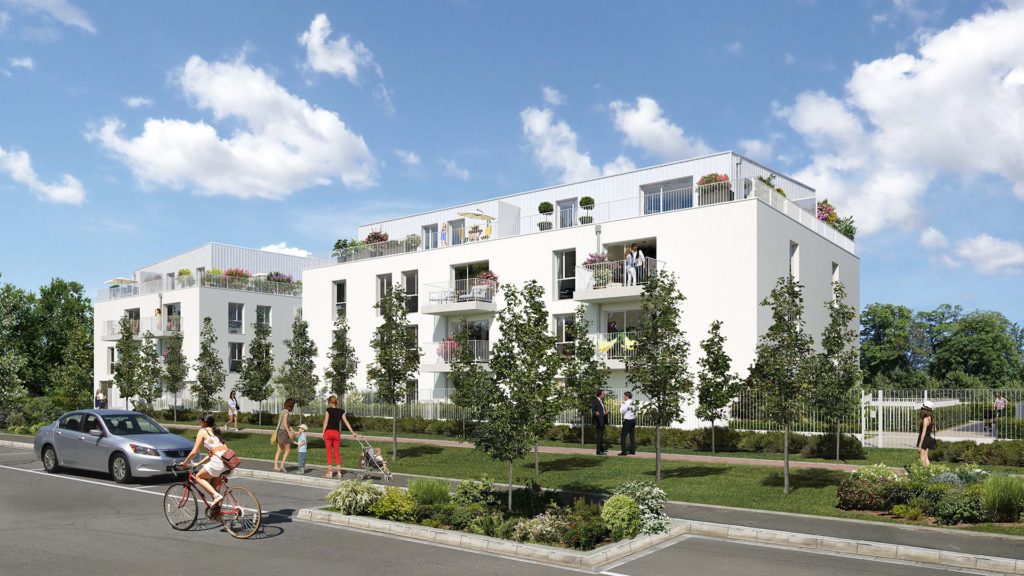 Les Jardins Saint-Louis - programme immobilier neuf Carrieres Sous Poissy (78)