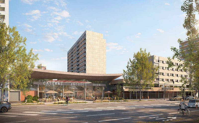 CASERNE JACQUES VION - vue 3