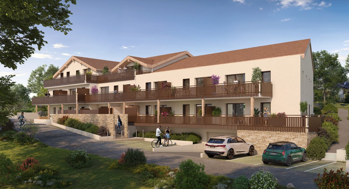 LE MELROSE - programme immobilier neuf CERCIER (74)
