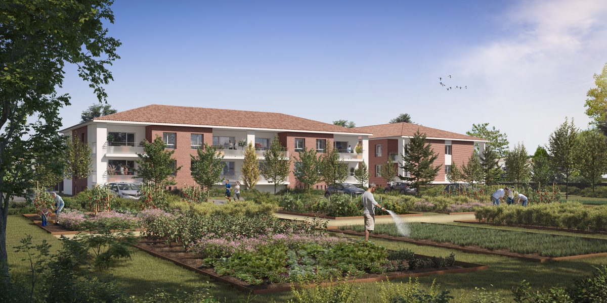 LES BUCOLIQUES - programme immobilier neuf LAUNAGUET (31)