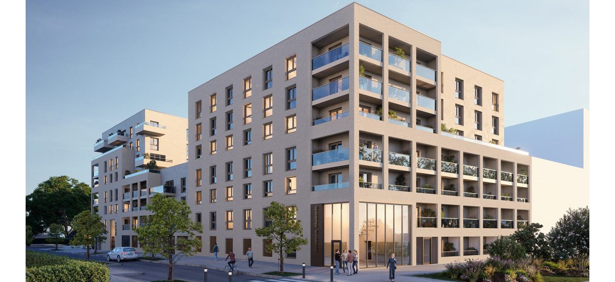 My Campus Rennes Baud Chardonnet - programme immobilier neuf RENNES (35) - TVA Nominale - LMNP NON GERE