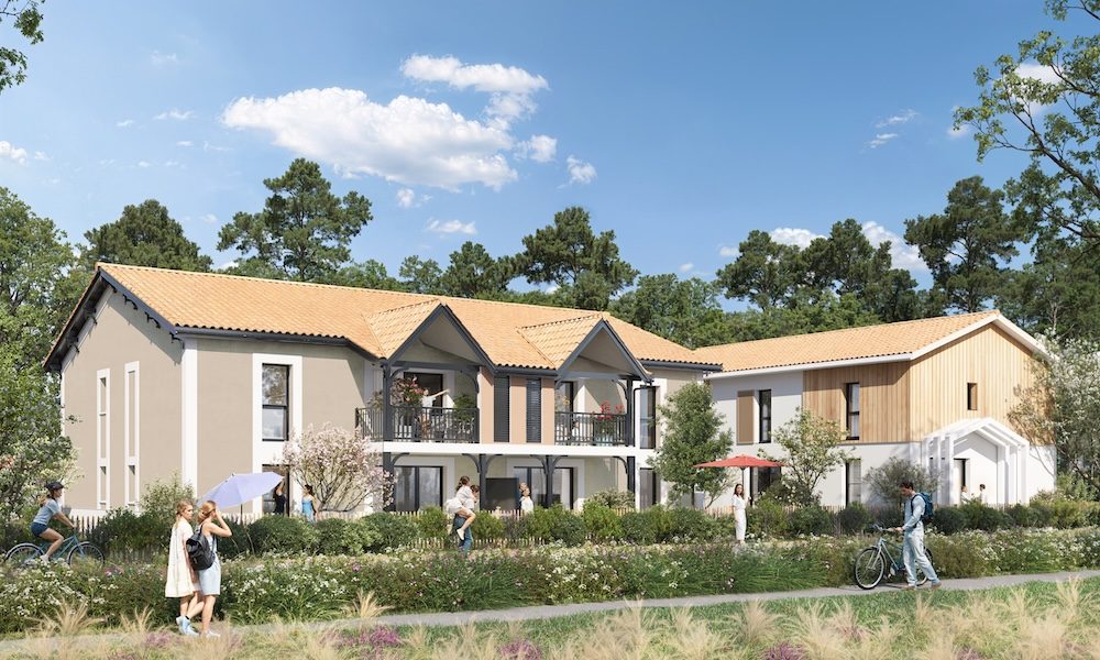 BISCARROSSE - 5 avenue Voltaire - ULI - programme immobilier neuf Biscarrosse (40) - Démembrement