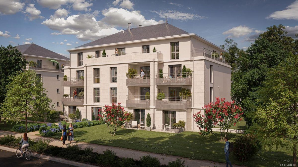 le domaine des lys - programme immobilier neuf Saint-Cyr-sur-Loire (37) - Nue-Propriété