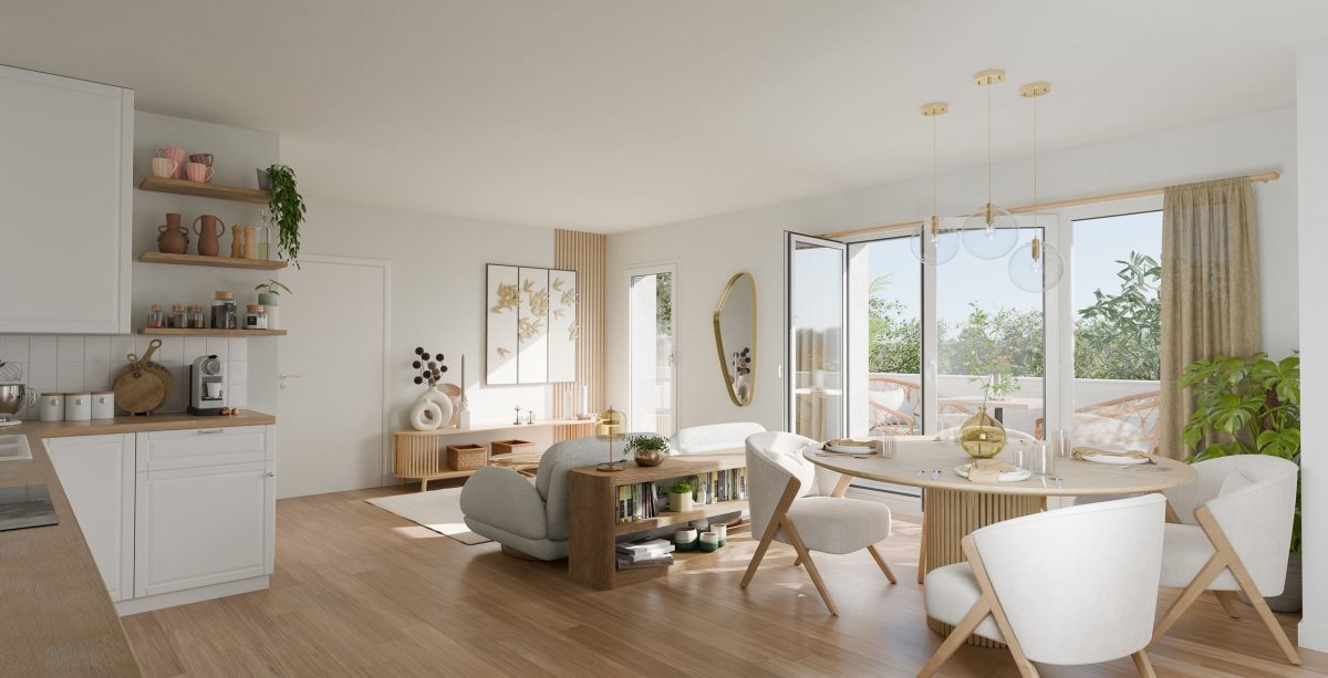 ESTRELLA - programme immobilier neuf BOBIGNY (93) - Hors dispositif, Zone ANRU, Loi Jeanbrun, LLI, TVA 5,5%