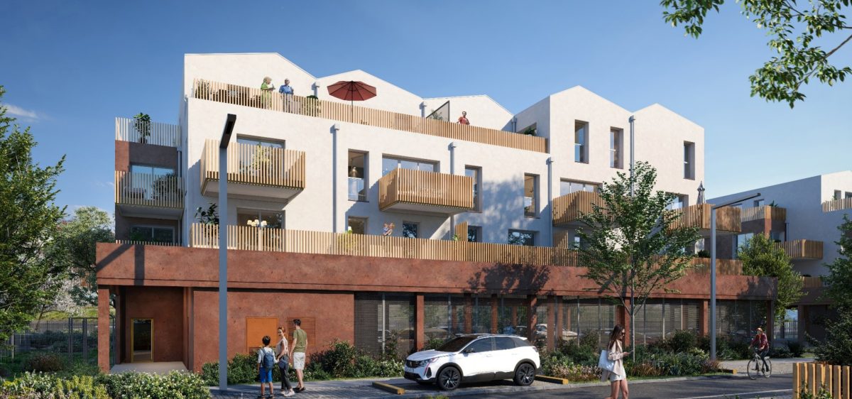 LA CHAPELLE SUR ERDRE - Respirations - programme immobilier neuf La Chapelle-sur-Erdre (44) - Démembrement
