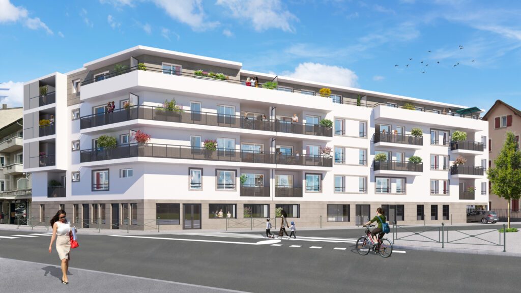 Patio Saint-Joseph - programme immobilier neuf Annemasse (74) - Pinel ou Résidence principale