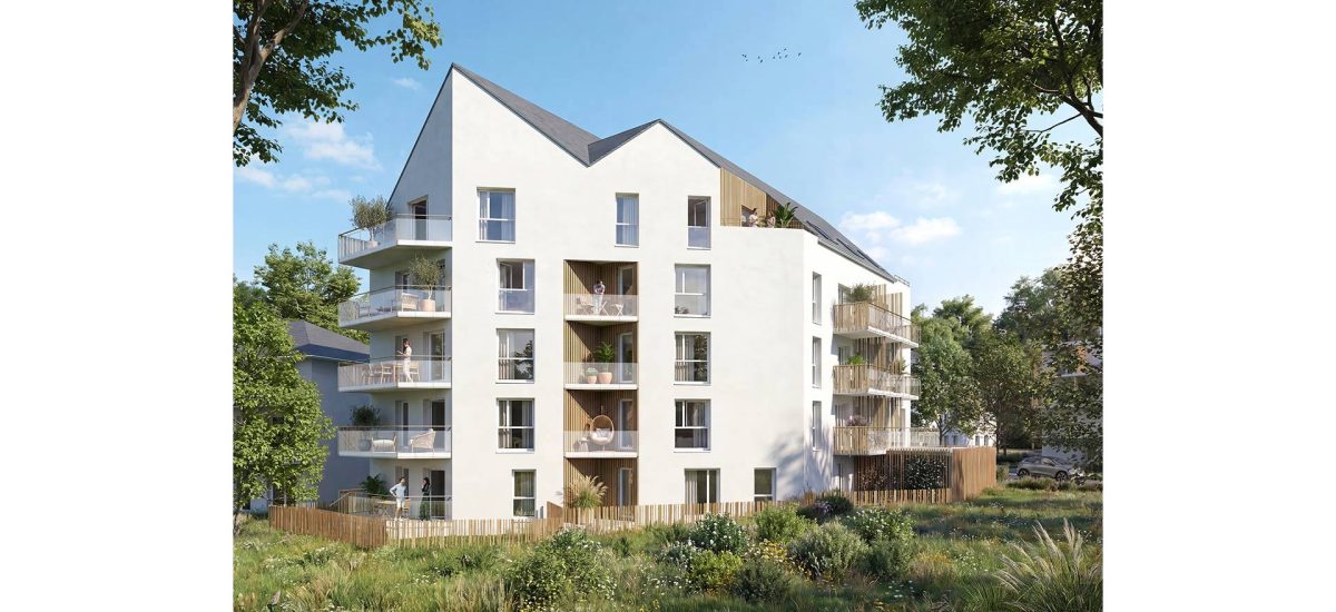 Vannes - Rivage Nature - programme immobilier neuf VANNES (56) - LLI - TVA Nominale - LMNP NON GERE