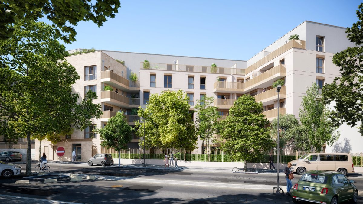 FAUBOURG 19 - programme immobilier neuf Aubervilliers (93) - TVA 5,5%, PTZ