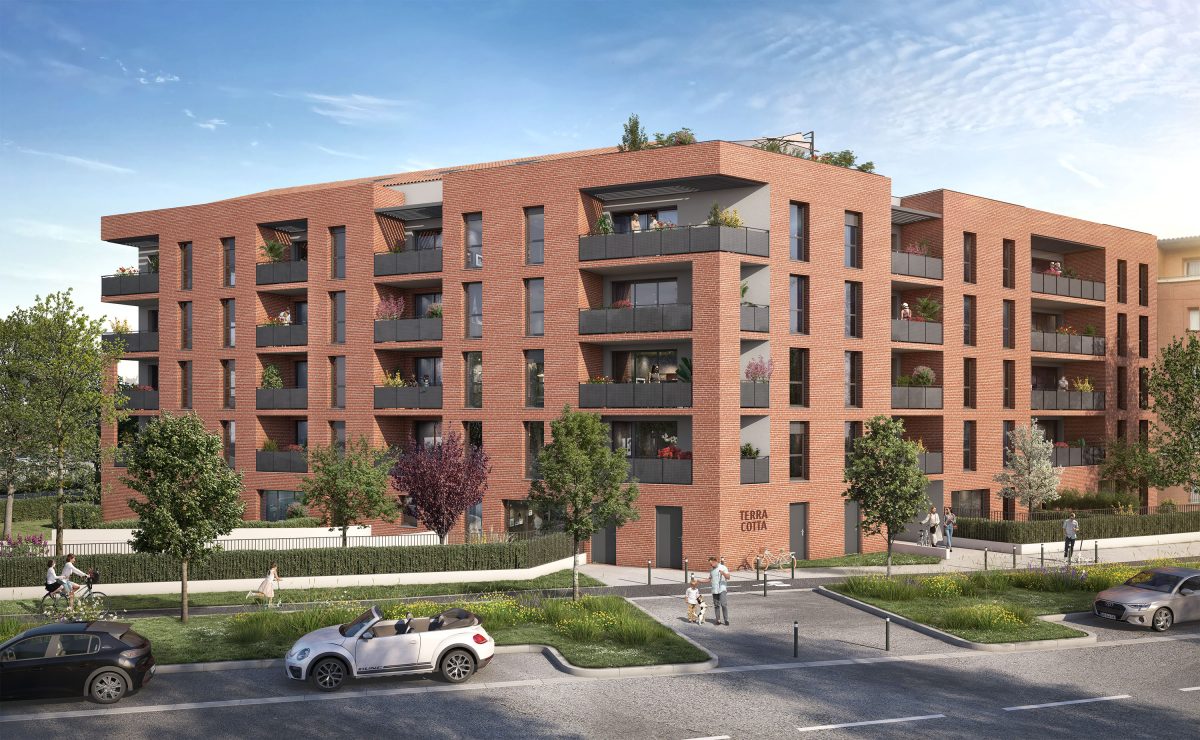 TERRA COTTA - programme immobilier neuf TOULOUSE (31) - Nue-Propriété