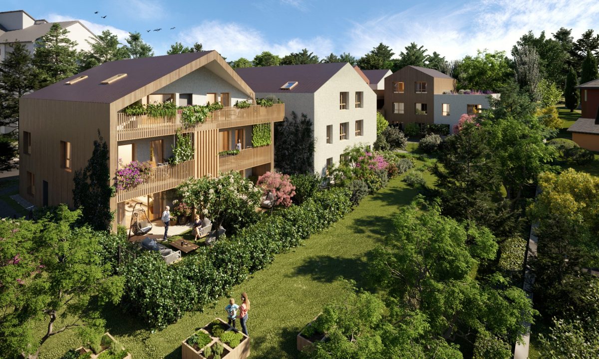 JARDIN DES SENS - programme immobilier neuf ANNECY (74) - LMNP, Jeanbrun