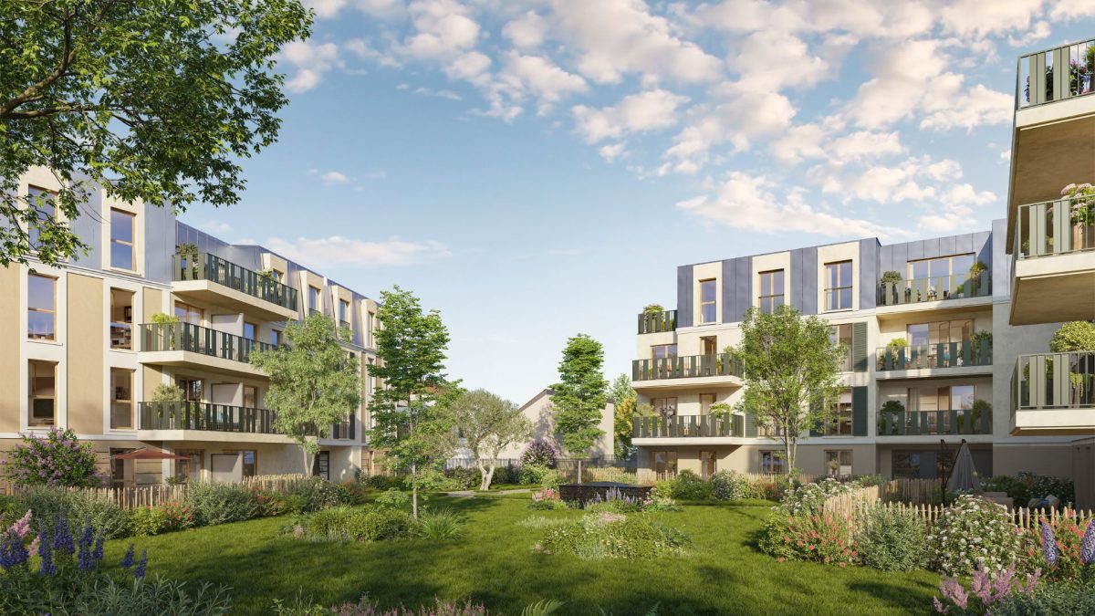 Cœur Royal - programme immobilier neuf Fontainebleau (77) - LLI, Jeanbrun, Prix standard, Patrimonial, PTZ, LMNP