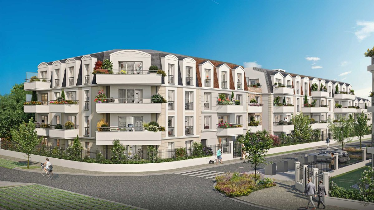 Les Terrasses de Grangeret - programme immobilier neuf Le Plessis-Bouchard (95) - LLI, Jeanbrun, LMNP, Patrimonial, PTZ, Prix standard