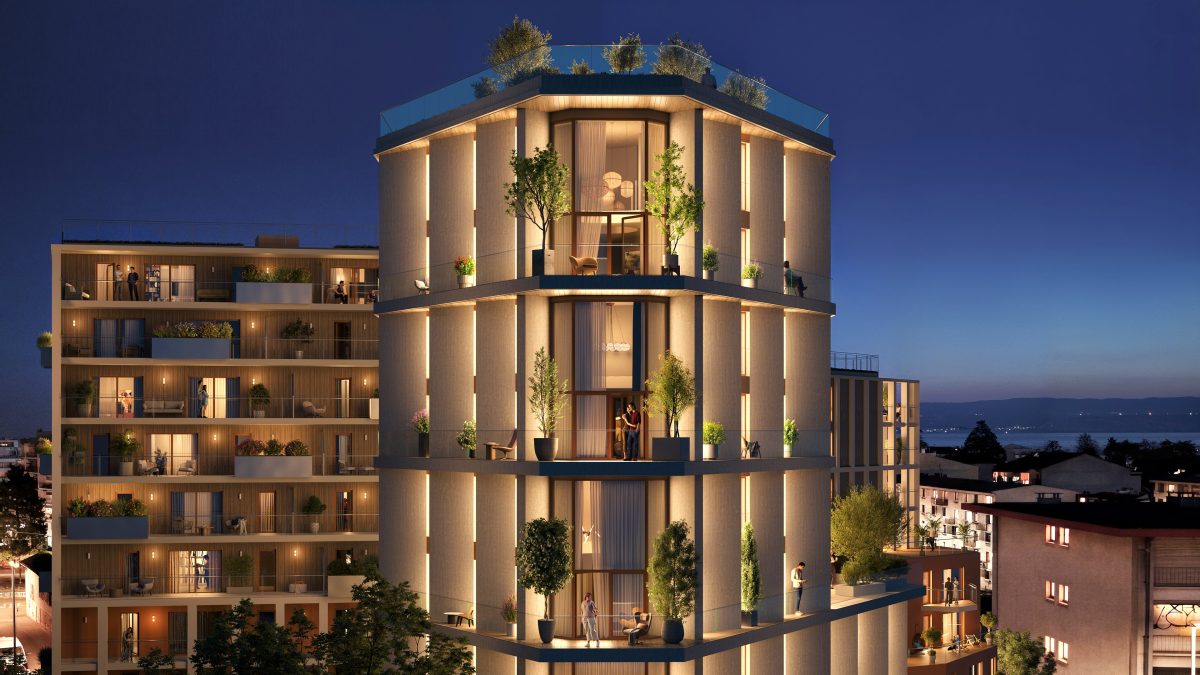 Éclat Léman - programme immobilier neuf THONON-LES-BAINS (74) - Jeanbrun