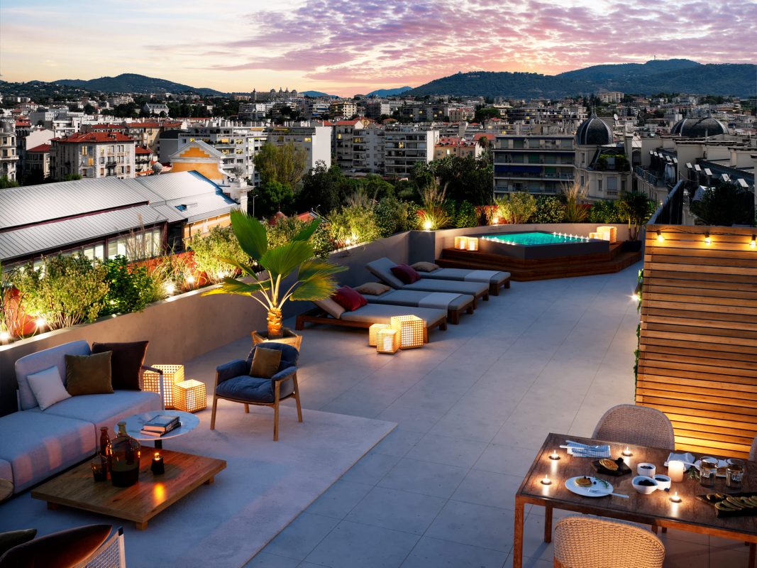 GARE DU SUD - VILLA ROSSA - programme immobilier neuf NICE (06) - Jeanbrun