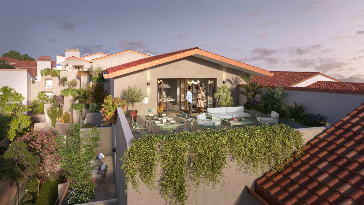 Paseo Notre Dame - programme immobilier neuf AGDE (34) - TVA 5.5%, LLI TVA 10%, Jeanbrun