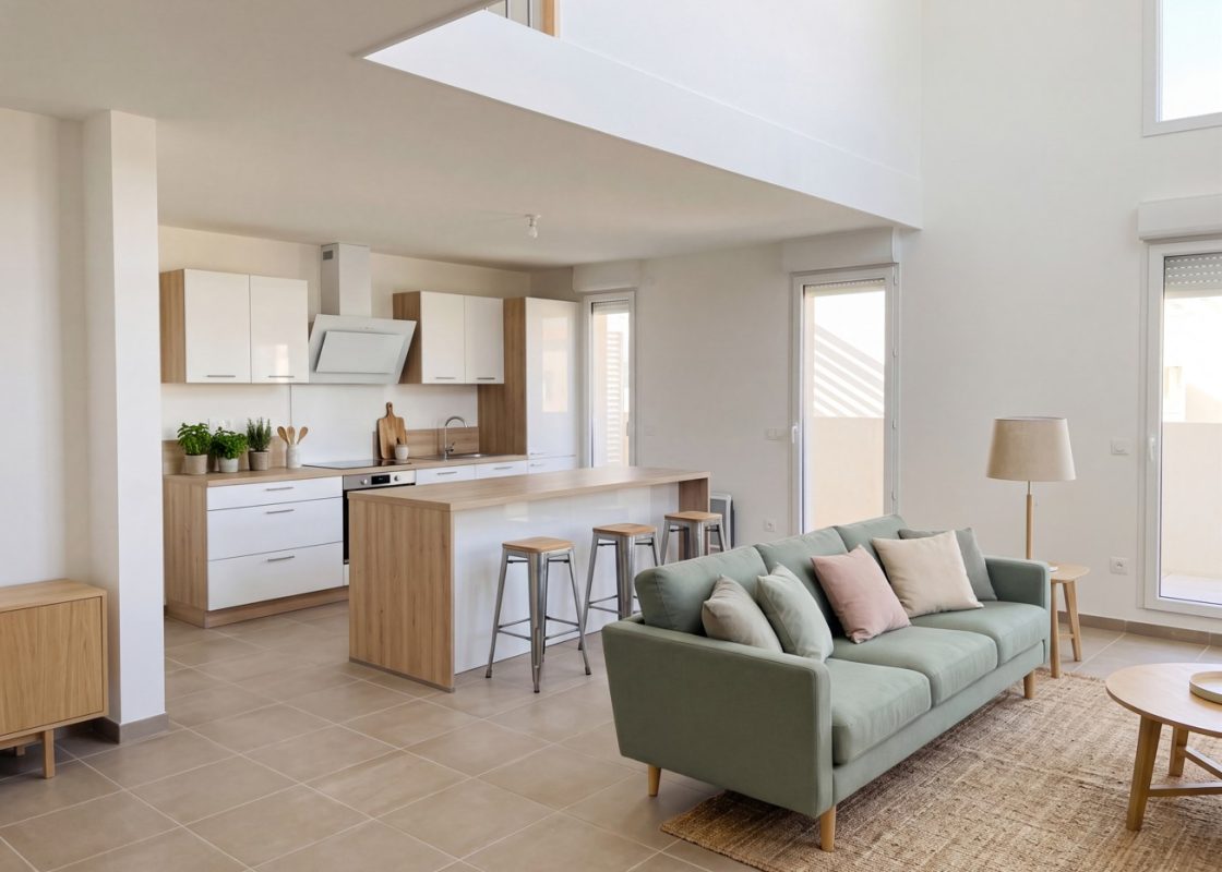 Parc des Arts - programme immobilier neuf MARSEILLE-9E (13) - TVA 5.5%, LLI TVA 10%, Jeanbrun