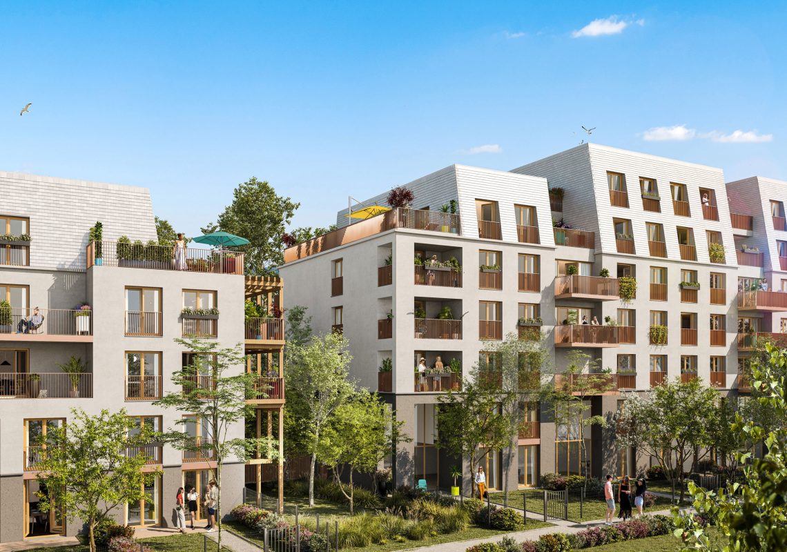 Explora - programme immobilier neuf SAINT-MALO (35) - LMNP, Nue propriété, LLI TVA 10%, Jeanbrun