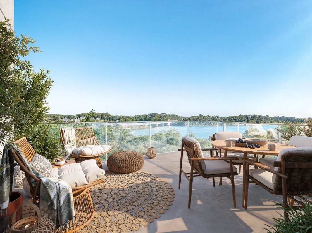 O' SCORFF - programme immobilier neuf LORIENT (56) - TVA 5.5%, LMNP, Prix maîtrisé, LLI TVA 10%, Jeanbrun