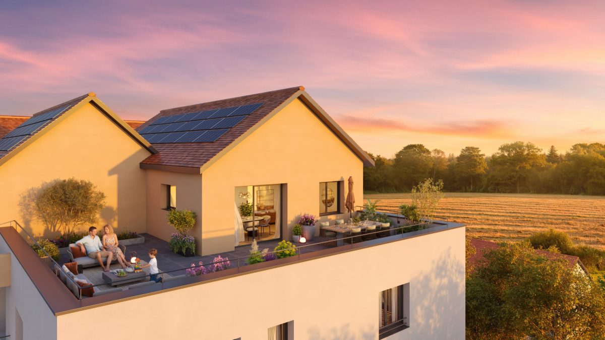 L'Éden - programme immobilier neuf OSTWALD (67) - Jeanbrun