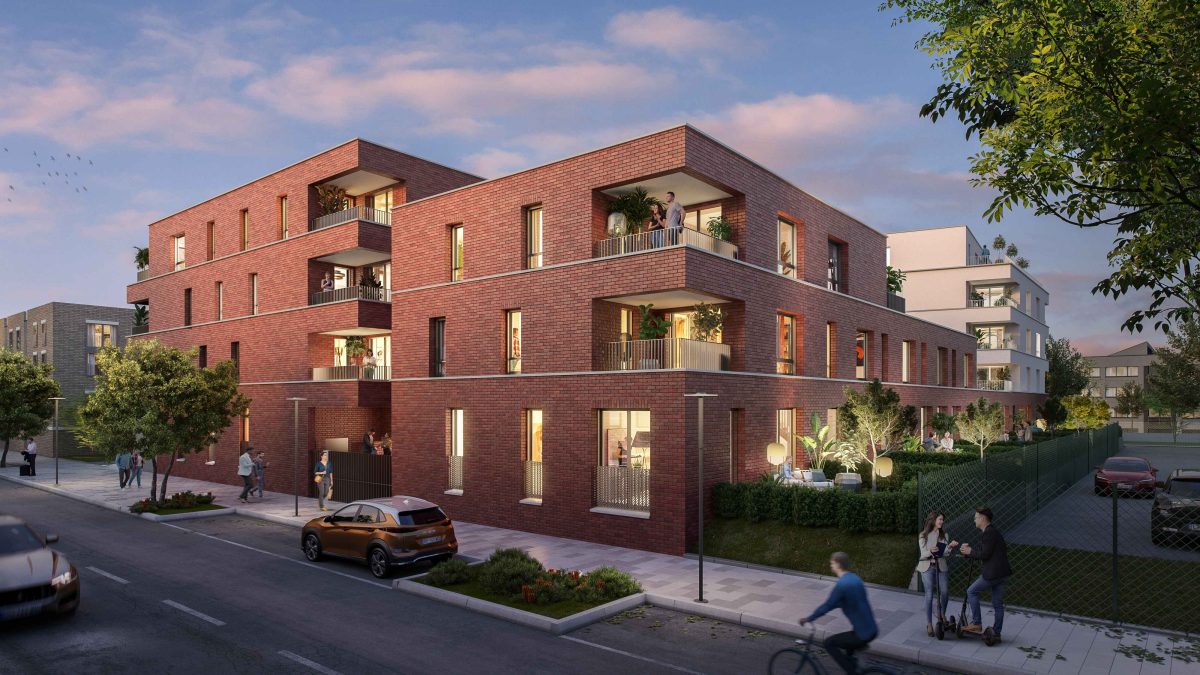 Tempo Nature - programme immobilier neuf AMIENS (80) - LMNP, LLI TVA 10%, Jeanbrun
