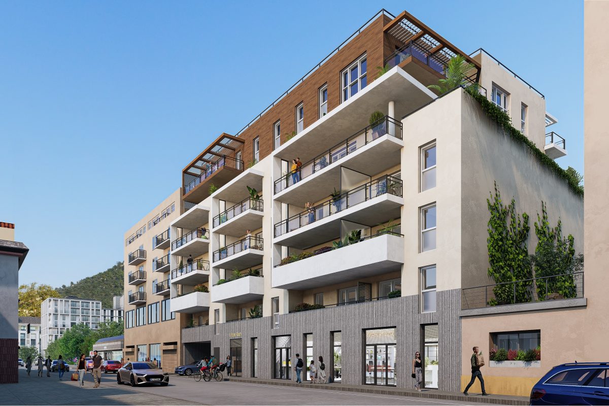Urban Roch - programme immobilier neuf NICE (06) - LLI TVA 10%, Jeanbrun