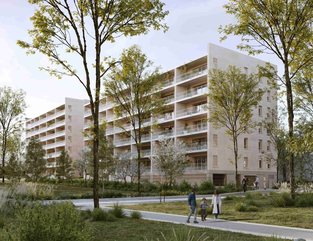 PIERRE LEVÉÉ - LA SAUVEGARDE - programme immobilier neuf LYON-9E (69) - TVA 5.5%, LLI TVA 10%, Jeanbrun