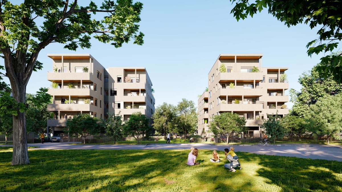 Côté Parc - programme immobilier neuf BRON (69) - Jeanbrun
