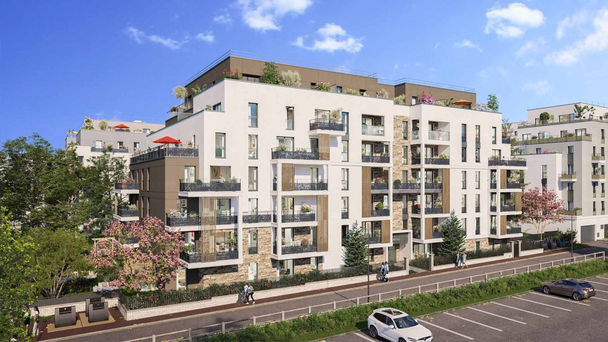 Les Terrasses d'Adria - programme immobilier neuf Ermont (95) - LLI, Jeanbrun, LMNP, Patrimonial, PTZ, Prix standard, TVA réduite (5,5 %)