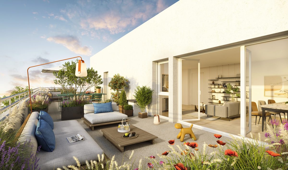 LES TERRASSES MARCEAU TR2 D1 - programme immobilier neuf DRANCY (93) - Loi Jeanbrun, LMNP, LLI