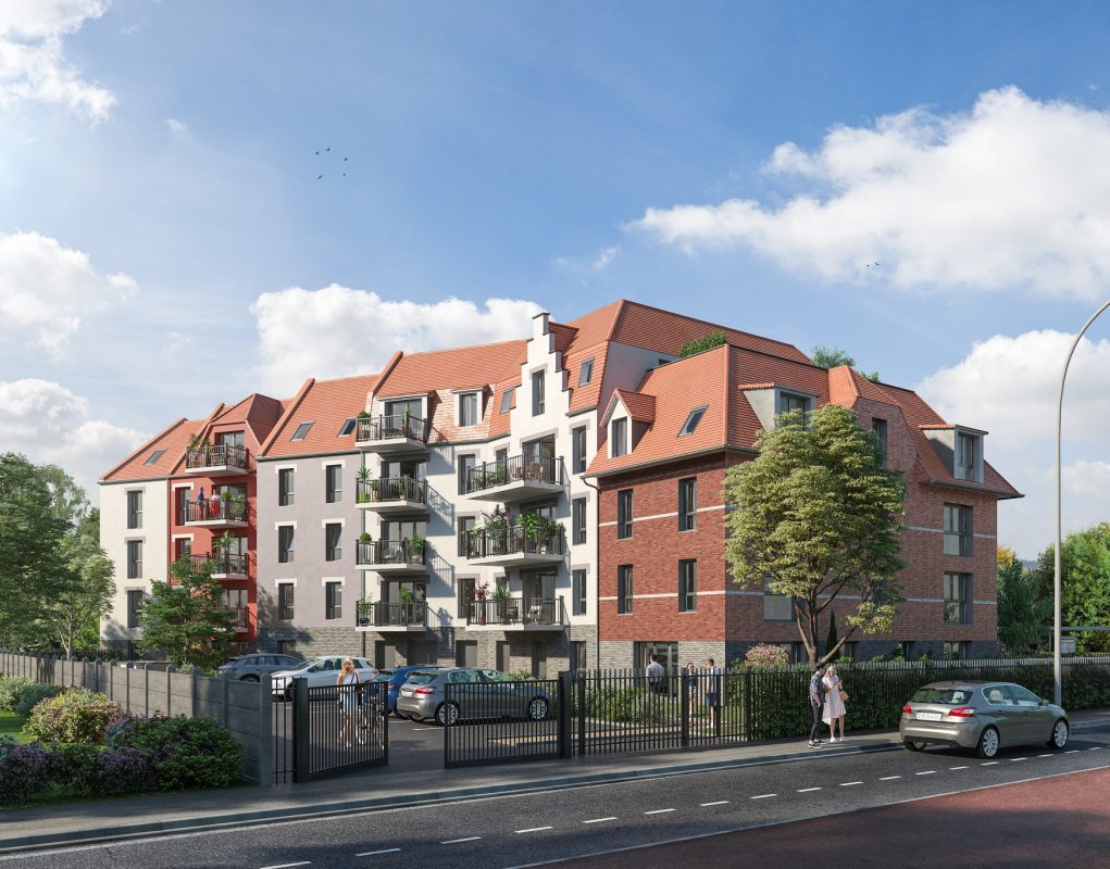 Résidence Bellevue - programme immobilier neuf Haubourdin (59) - demembrement