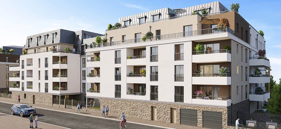 VOLTIGE - programme immobilier neuf SARTROUVILLE (78) - ANRU - TVA Nominale - TVA réduite - LMNP NON GERE