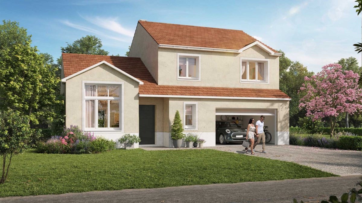 Le Clos des Peupliers - programme immobilier neuf Saint-Witz (95) - LLI, Jeanbrun, PTZ, Prix standard, Patrimonial