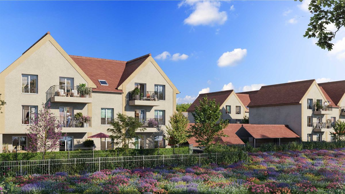 Le Domaine Du Bourg - programme immobilier neuf Savigny-le-Temple (77) - LLI, Jeanbrun, Prix standard, Patrimonial