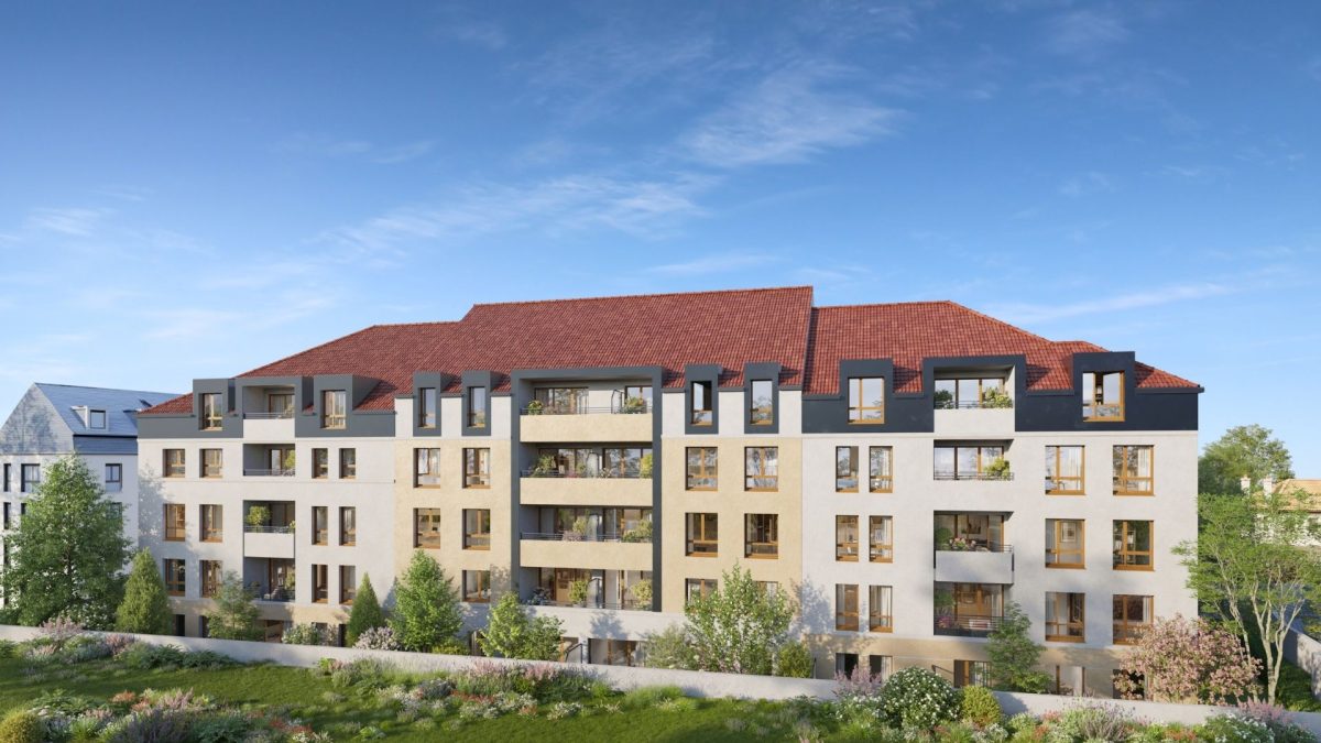 Cour Renaissance - programme immobilier neuf Juvisy-sur-Orge (91) - LLI, Prix standard, LMNP, Patrimonial, Jeanbrun, PTZ