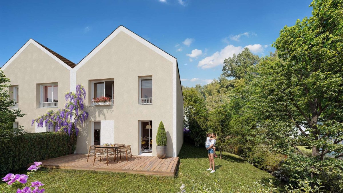 Le Clos des Rougeux - programme immobilier neuf Jouy-le-Moutier (95) - LLI, Jeanbrun, LMNP, Prix standard, Patrimonial