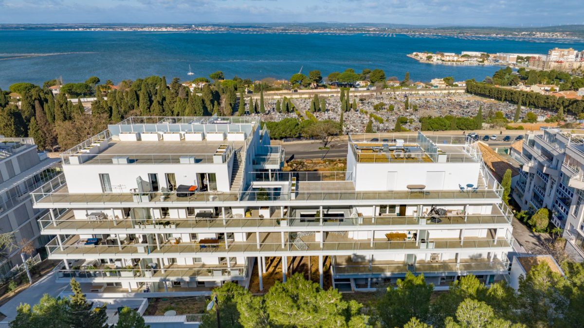 Singulière - programme immobilier neuf Sète (34) - Prix standard, Patrimonial, LMNP, PTZ, LLI