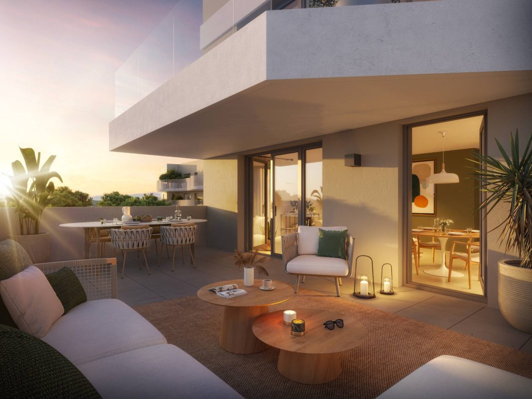 Duo Verde - programme immobilier neuf Montpellier (34) - LLI, Jeanbrun, LMNP, Patrimonial, Prix standard, TVA réduite (5,5 %), PTZ